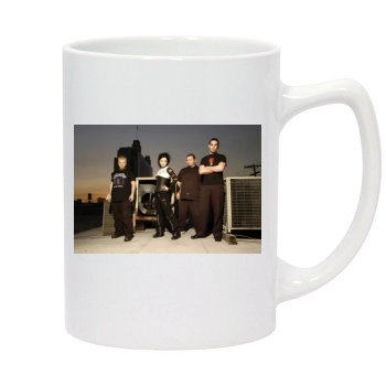 Amy Lee 14oz White Statesman Mug