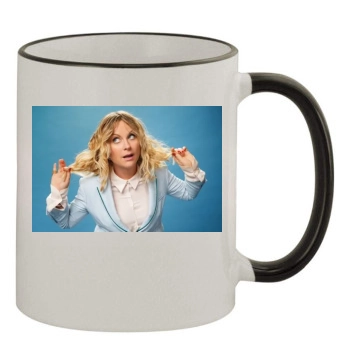 Amy Poehler 11oz Colored Rim & Handle Mug