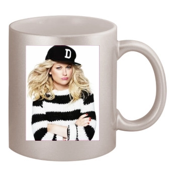 Amy Poehler 11oz Metallic Silver Mug