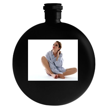 Anna Friel Round Flask