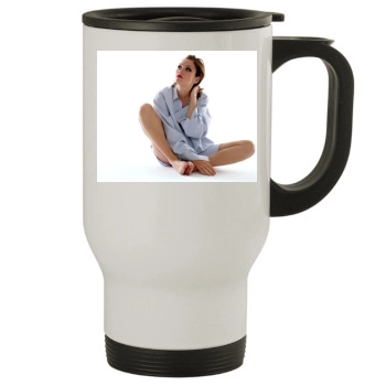 Anna Friel Stainless Steel Travel Mug