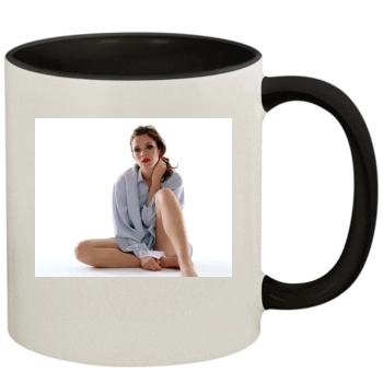 Anna Friel 11oz Colored Inner & Handle Mug