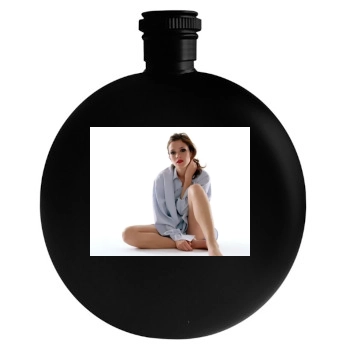 Anna Friel Round Flask