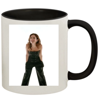 Anna Friel 11oz Colored Inner & Handle Mug