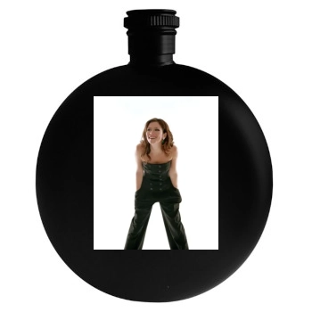 Anna Friel Round Flask