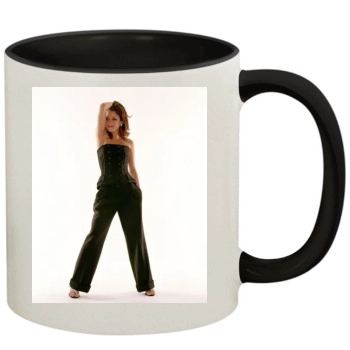 Anna Friel 11oz Colored Inner & Handle Mug