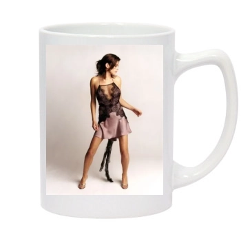 Anna Friel 14oz White Statesman Mug