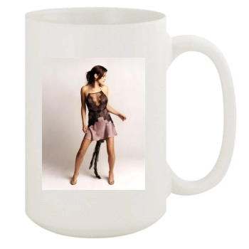 Anna Friel 15oz White Mug