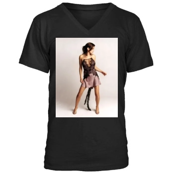 Anna Friel Men's V-Neck T-Shirt