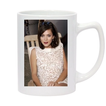 Anna Friel 14oz White Statesman Mug