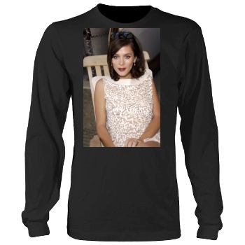 Anna Friel Men's Heavy Long Sleeve TShirt