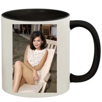 Anna Friel 11oz Colored Inner & Handle Mug