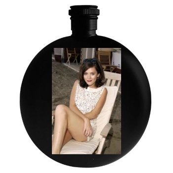 Anna Friel Round Flask