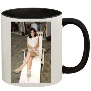 Anna Friel 11oz Colored Inner & Handle Mug