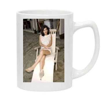 Anna Friel 14oz White Statesman Mug