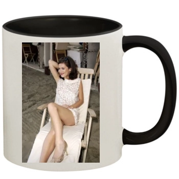 Anna Friel 11oz Colored Inner & Handle Mug