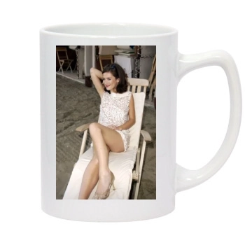 Anna Friel 14oz White Statesman Mug