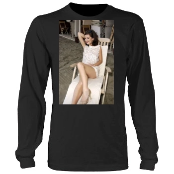 Anna Friel Men's Heavy Long Sleeve TShirt