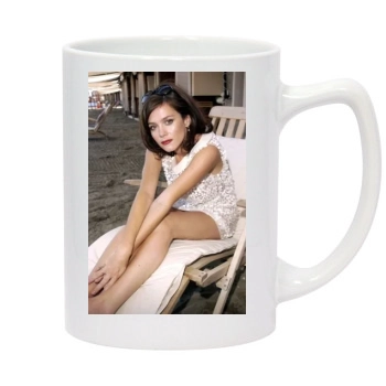 Anna Friel 14oz White Statesman Mug