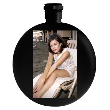 Anna Friel Round Flask