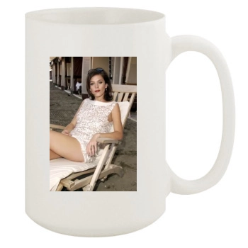 Anna Friel 15oz White Mug