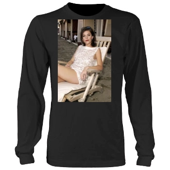 Anna Friel Men's Heavy Long Sleeve TShirt