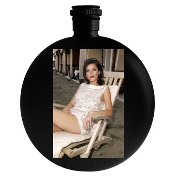 Anna Friel Round Flask