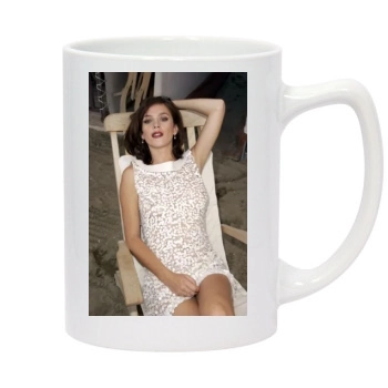 Anna Friel 14oz White Statesman Mug