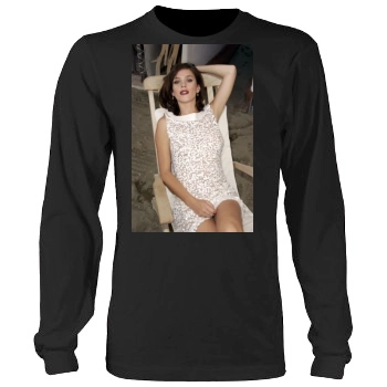 Anna Friel Men's Heavy Long Sleeve TShirt