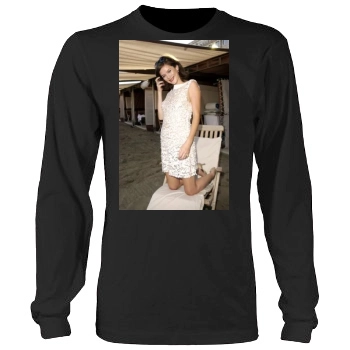 Anna Friel Men's Heavy Long Sleeve TShirt