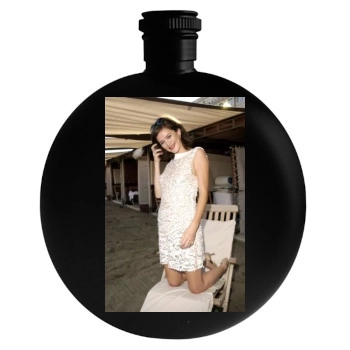 Anna Friel Round Flask