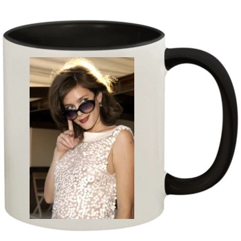 Anna Friel 11oz Colored Inner & Handle Mug