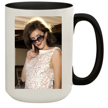 Anna Friel 15oz Colored Inner & Handle Mug