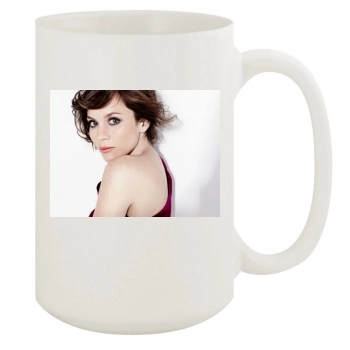 Anna Friel 15oz White Mug