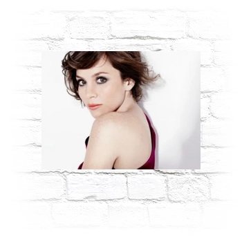 Anna Friel Metal Wall Art