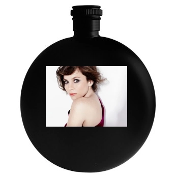 Anna Friel Round Flask