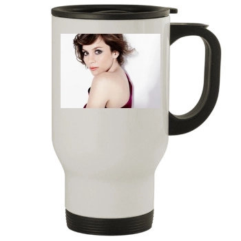 Anna Friel Stainless Steel Travel Mug