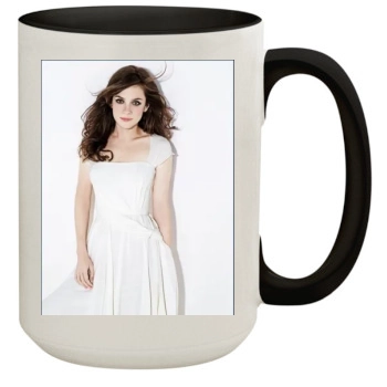 Anna Friel 15oz Colored Inner & Handle Mug