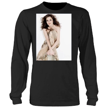 Anna Friel Men's Heavy Long Sleeve TShirt