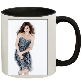 Anna Friel 11oz Colored Inner & Handle Mug