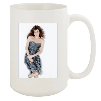 Anna Friel 15oz White Mug