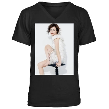 Anna Friel Men's V-Neck T-Shirt