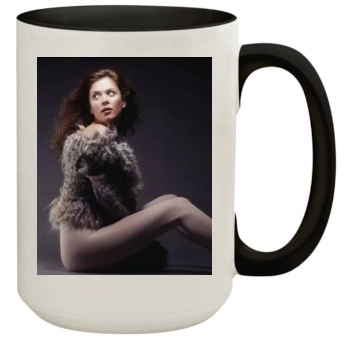 Anna Friel 15oz Colored Inner & Handle Mug