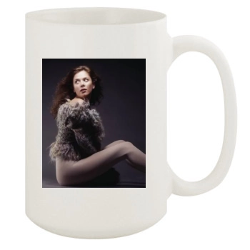 Anna Friel 15oz White Mug