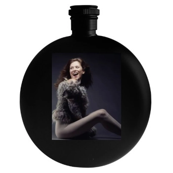 Anna Friel Round Flask