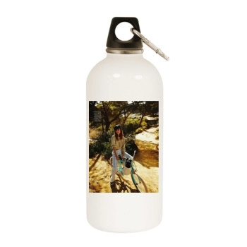 Ariadne Artiles White Water Bottle With Carabiner