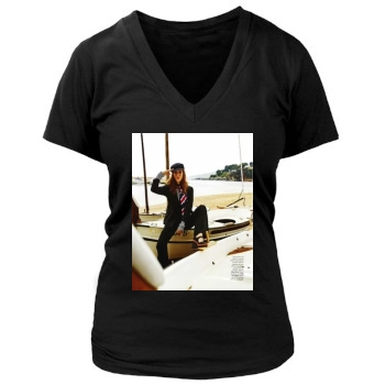 Ariadne Artiles Women's Deep V-Neck TShirt