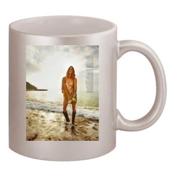 Ariadne Artiles 11oz Metallic Silver Mug