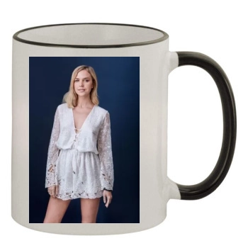 Arielle Kebbel 11oz Colored Rim & Handle Mug