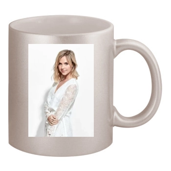 Arielle Kebbel 11oz Metallic Silver Mug